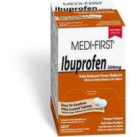 Ibuprofen, 200mg, 250/Box