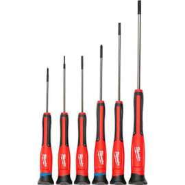 Milwaukee 48-22-2606 6 Pc. Precision Screwdriver Set W/ Case
