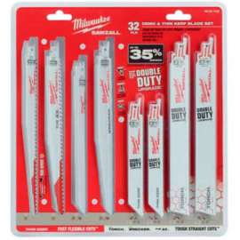 Milwaukee 49-22-1132 32 Pc. Mega SAWZALL Blade Kit