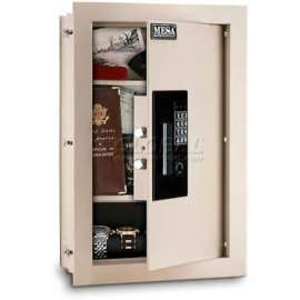 Mesa Safe Residential Safes Expandable Depth Wall Safe MAWS2113E - 15"W x 3-1/4-6"D x 22-1/8"H