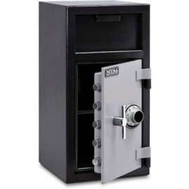 Mesa Safe B-Rate Depository Safe MFL2714C Front Loading, Manual Combo Lock, 14"W x 14"D x 27-1/4"H