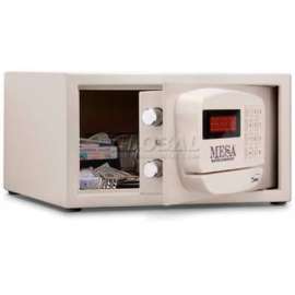 Mesa Safe Hotel & Residential Electronic Security MH101E-KA Keyed Alike, 15"W x 10"D x 7"H, White