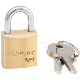 Master Lock No. 4120 General Security Brass Solid Body Padlocks