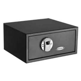 Barska Biometric Fingerprint Pistol Safe AX11224 - 16-1/2"W x 14-1/2"D x 7-3/4"H, Black