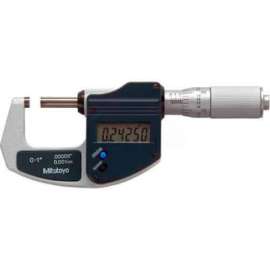 Mitutoyo 293-832-30 Digimatic 0-1"/25.4MM Digital Micrometer W/Ratchet Friction Thimble