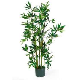 Nearly Natural 4' Bamboo Silk Plant