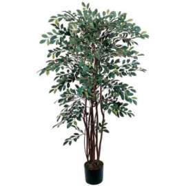 Nearly Natural 4' Ruscus Silk Tree