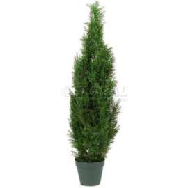 Nearly Natural 4' Cedar Tree Silk Tree (Indoor/Outdoor)