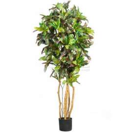 Nearly Natural 5' Croton Silk Tree