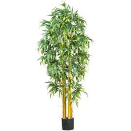 Nearly Natural 6' Big Bamboo Silk Tree