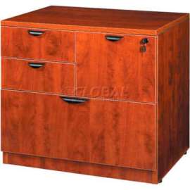 Boss Combo Lateral File 31" x 22", Cherry