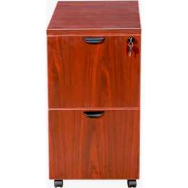Boss Mobile Pedestal - File/File - Cherry