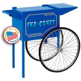 Paragon 3050010 Medium Cart For Sno-Cone Cart, 38"W x 16"D x 30"H