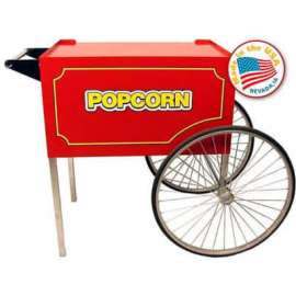 Paragon 3090030 Classic Popcorn Machine Cart 14oz, 16oz Red