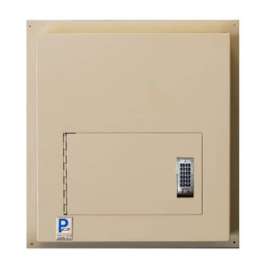 Protex Through-The-Wall Depository Drop Box WDD-180E - Electronic Lock 14"W x 12"D x 15"H, Beige