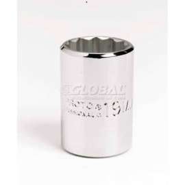 Proto J5408M 1/2" Drive Socket 8mm - 12 Point, 1-19/64" Long