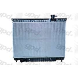 Global Parts 2458C - Engine Coolant Radiator