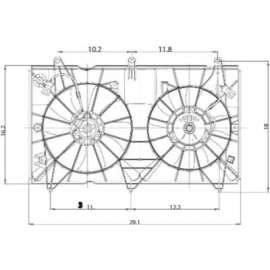 Global Parts 2811526 - Engine Cooling Fan Assembly