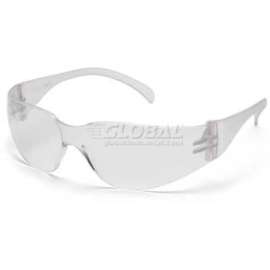 Intruder Safety Glasses Clear Lens , Clear Frame