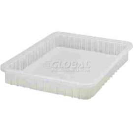 Quantum Storage Systems Clear-View Dividable Grid Container DG93030CL - 22-1/2 x 17-1/2 x 3