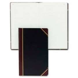 Rediform Accounting Planner Record Rule 8-5/8" x 14-1/2" Black