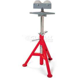 RIDGID Model No. Rj-98 Roller Head Pipe Stands, 12" Max. Pipe Capacity, 23"-41" H