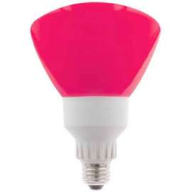 Sunlite 05630-SU SL25R40/P 25W R40 Reflector Colored CFL Light Bulb, Medium Base, Pink
