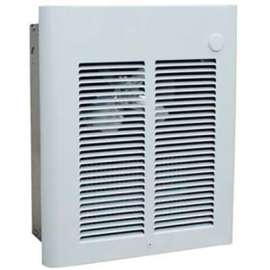 Small Room Commercial Fan Forced Wall Heater W/ Integral Double Pole Thermostat, 1500 Watt, 120V