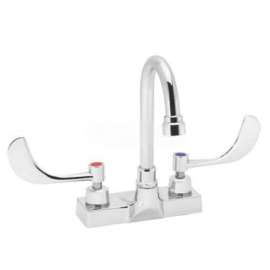 Speakman Commander SC-3084-LD-E Gooseneck Centerset Faucet, 4" Handles, ADA Compliant