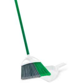 Libman Commercial Precision Angle Broom & 10" Dustpan 206