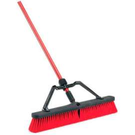 Libman Commercial 24" Multi Sweep - Red Brace Handle 823