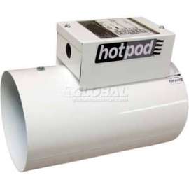 TPI Hotpod 6" Diameter Inlet Duct Mounted Heater Hardwired HP6-1000120-2T 1000/500W 120V