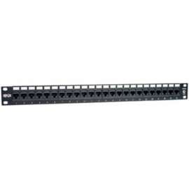 Tripp Lite 24-Port 1U Rack-Mount Cat5e 110 Patch Panel, 568B, RJ45 Ethernet, TAA