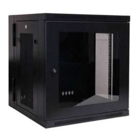 Tripp Lite 12U SmartRack Switch-Depth Wall-Mount Rack Enclosure Cabinet with Clear Acrylic Window