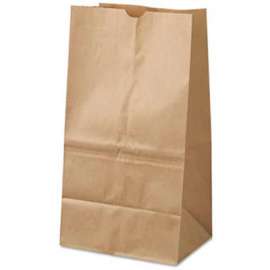 Duro Bag Paper Grocery Bags, #25 Squat, 8-1/4"W x 6-1/8"D x 15-7/8"H, Kraft, 500/Pack