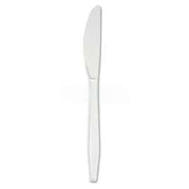 Boardwalk BWKKNIFECT, Knives, Polystyrene, White, 1000/Carton