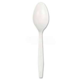 Boardwalk BWKSPOONCT, Spoons, Polystyrene,White, 1000/Carton