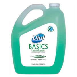 Dial Professional Basics Foaming Hand Soap, Honeysuckle, Gallon Bottle, 4/Case - DIA 98612