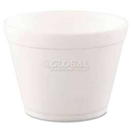Dart DCC16MJ32, Bowl Container, 16 oz., Foam, White, 500/Carton
