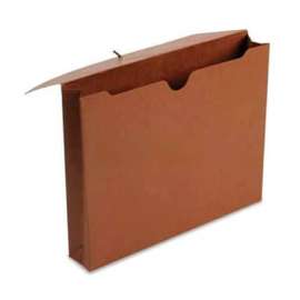 Smead 2" Accordion Expansion Wallet with Cord, Letter, Redrope