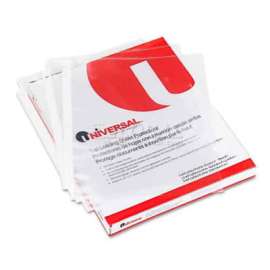 Universal Top-Load Poly Sheet Protectors, Economy, Letter, 100/Box