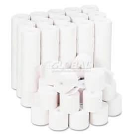 Universal Adding Machine/Calculator Roll, 16 lb, 1/2" Core, 2-1/4" x 165 ft, White, 100/CT