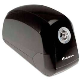 Universal Contemporary Design Electric Pencil Sharpener, Black