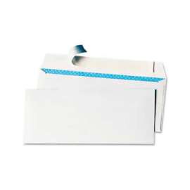 Universal One Security Tinted Business Envelopes, #10, 9-1/2"W x 4-1/8"H, White, 100/Pack