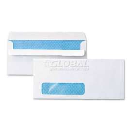 Universal One Self Seal Business Window Envelopes, Security Tint, 9-1/2"Wx4-1/8"H, Wht, 500/Pk