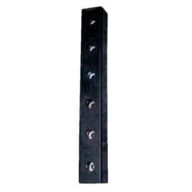 High-Impact Hardened Molded Dock Bumper DBE-30-1 - 30"L x 4.5"W x 3"H - Sold Each