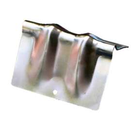 Steel Corner Edge Guard Protectors, 4"L x 6"W, 10/Pack