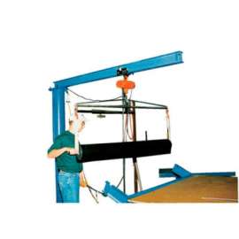 Floor Mounted Jib Crane JIB-FM-6 600 Lb. Capacity