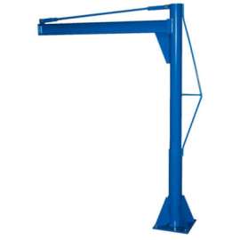 Multi-Station Transportable Jib Crane JIB-P-10-6-8 - 8'H x 6' Span