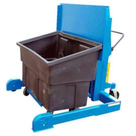 Polyethylene Tote MPT-1 1/2 Cubic Yard 200 Lb. Capacity for Tote Dumper